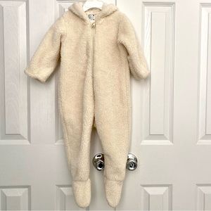 Uniqlo 12-18 months infant fleeced coverall one piece